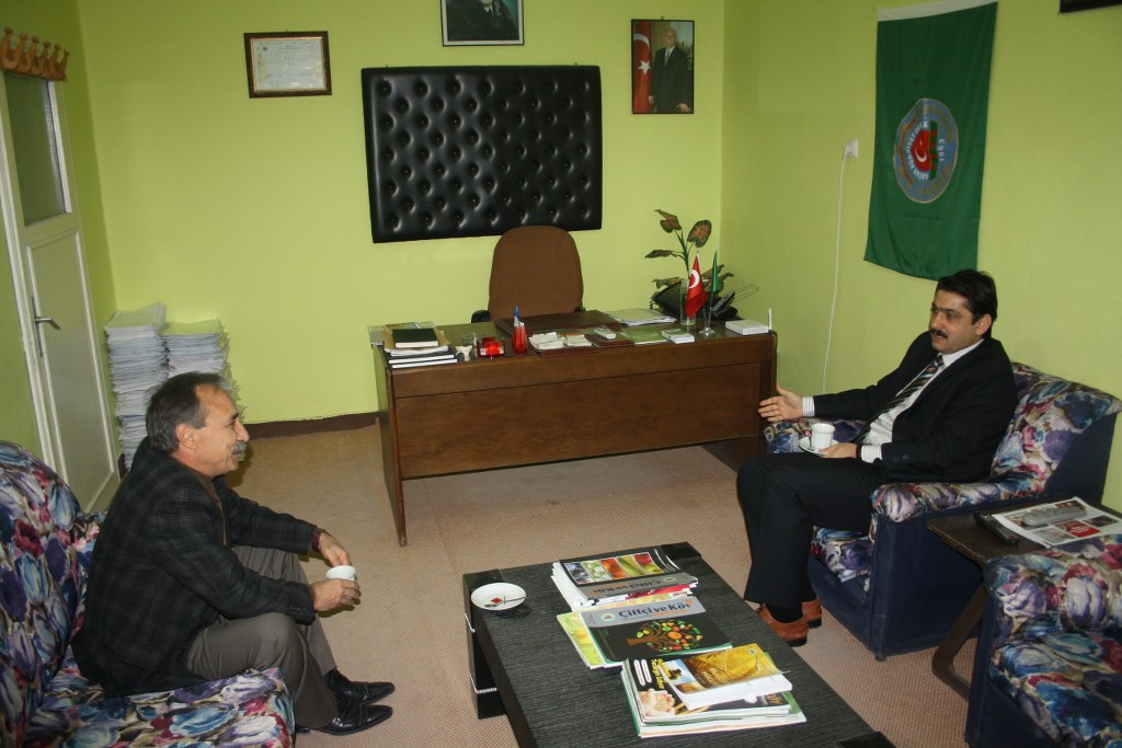 Kattaş'tan Ziraat Bankası ve Oda Başkanlarına Ziyaret