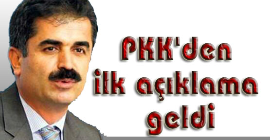 PKK'den ilk açıklama geldi
