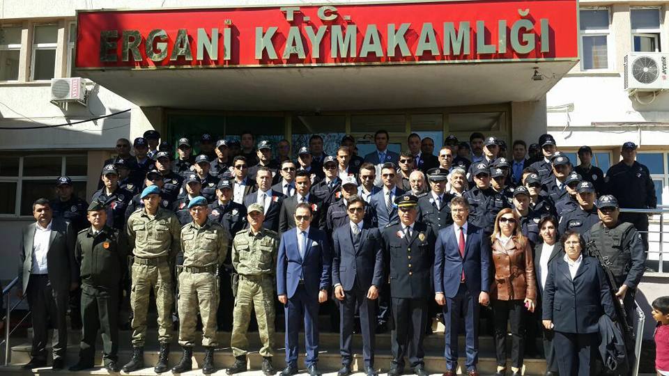 Erganiç™de Polis Haftası Kutlandı