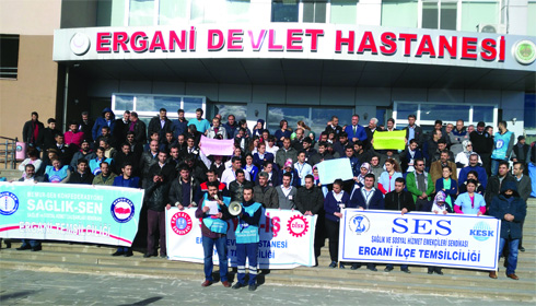 SAĞLIK SEN'DEN TAŞERON iŞA‡iLERE DESTEK