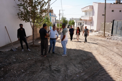 Şirinevler’de 4 Bin Metrekarelik Alanda Asfalt Çalışması