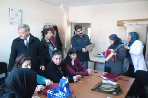 Ergani'deki Kurslarda Kadınlar Erkekleri Solladı