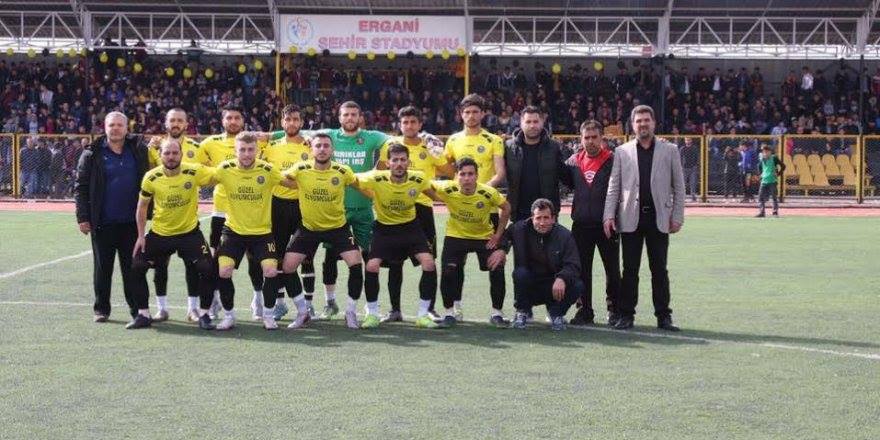 Erganispor, Silvan Belediyespor'u 2-1 yendi