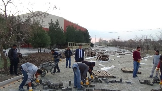 Ergani Modern Bir Spor Salonuna Kavuşuyor