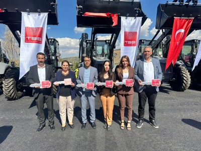 TBB’den Ergani İlçesine İş Makinesi Hibesi