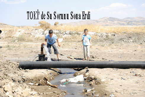 TOKiç™ de Su Sorunu Sona Erdi