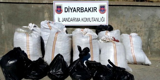 Diyarbakırç™da 11 ton esrar ele geçirildi