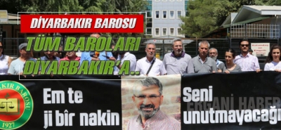 Tüm baroları Diyarbakır’a davet ediyoruz