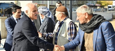 Vali Zorluoğlu Ergani’yi Ziyaret Etti