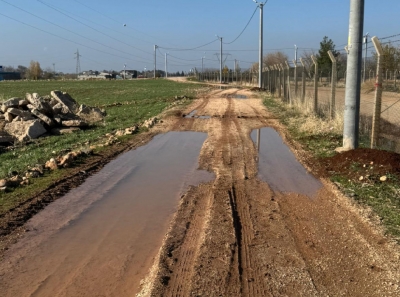 Vatandaşın Yolu Kullanılamaz Hale Geldi
