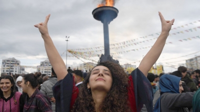Yağmur da durduramadı: Diyarbakır Newroz’a aktı