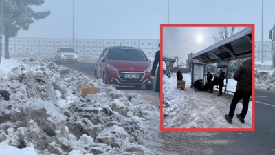 Yardım etmek isterken ayağını kırdı